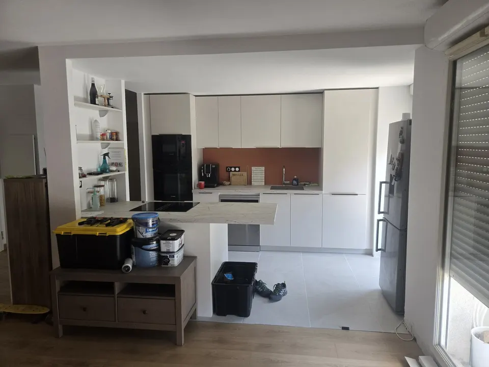 Après travaux — Rénovation de cuisine